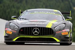 #85 HTP Motorsport, Mercedes AMG GT3: Luciano Bacheta, Indy Dontje, Clemens Schmid