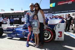 Helio Castroneves, Team Penske Chevrolet pole winner