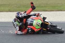 Stefan Bradl, Aprilia Racing Team Gresini, Crash
