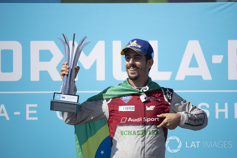 Lucas di Grassi, Audi Sport ABT Schaeffler, en segundo puesto