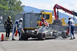 Nico Hulkenberg, Renault Sport F1 Team R.S. 18 se retira de la carrera