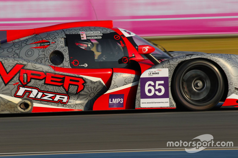 #65 Viper Niza Racing Ligier JS P3: Douglas Khoo, Dominic Ang, Nigel Moore