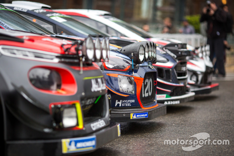 Photo de groupe des WRC 2018