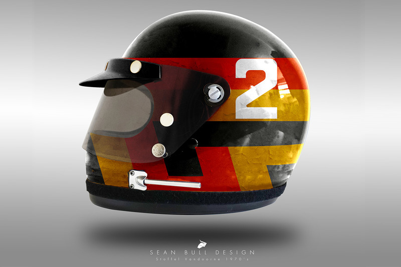 Stoffel Vandoorne, helm concept uit jaren 70