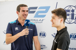 Media activities,Nicholas Latifi, DAMS, Jack Aitken, ART Grand Prix