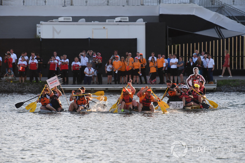 The raft race