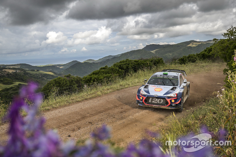Hayden Paddon, Sebastian Marshall, Hyundai Motorsport Hyundai i20 Coupe WRC