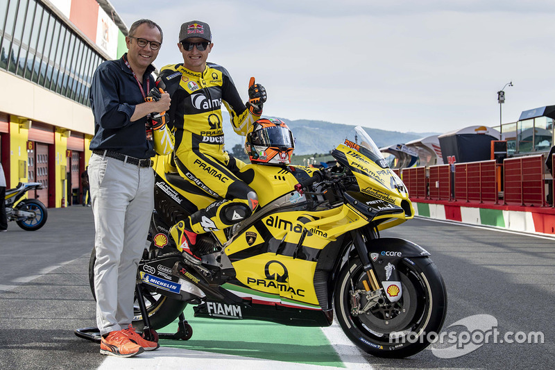 Jack Miller, Pramac Racing, avec la livrée spéciale Lamborghini