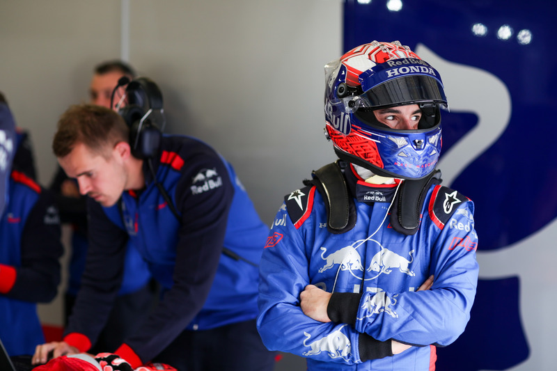 Marc Marquez, prueba el Toro Rosso de F1