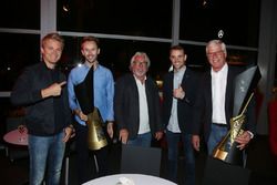 Nico Rosberg, René Rast, Keke Rosberg, Jamie Green, Arno Zensen, Audi Sport Team Rosberg