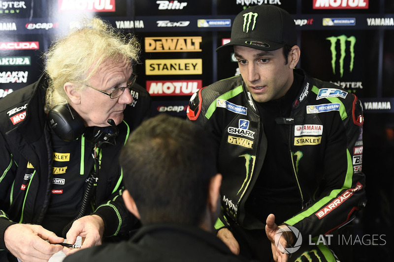 Johann Zarco et Guy Coulon