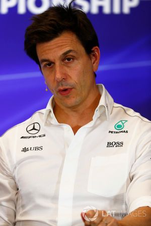 Toto Wolff, Director Ejecutivo de Mercedes AMG F1, en la Conferencia de prensa de los directores de