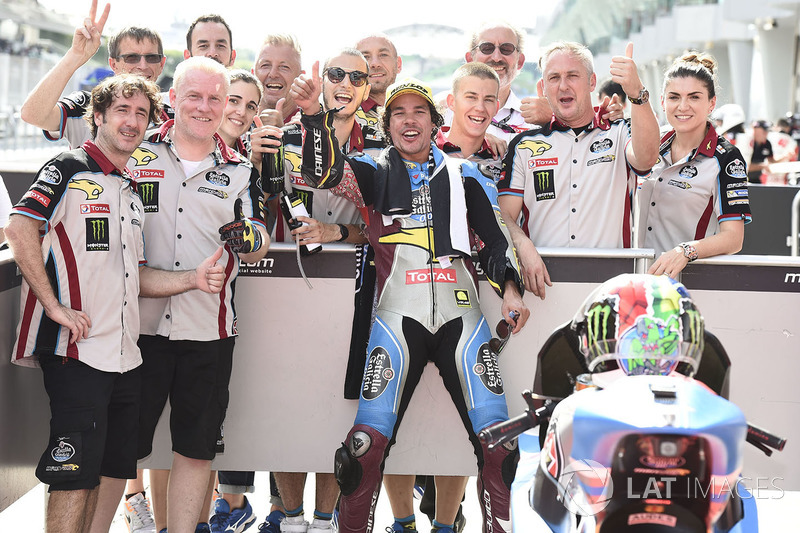 Pole sitter Franco Morbidelli, Marc VDS