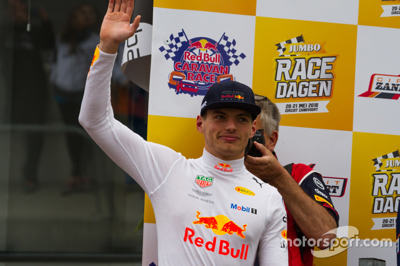Max Verstappen lors des Jumbo Racing Days