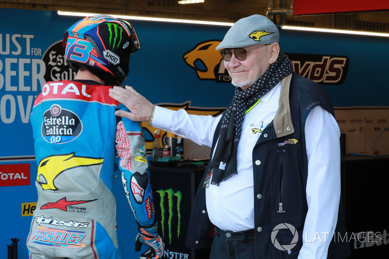 Alex Marquez, Marc VDS and team owner Marc van der Straten