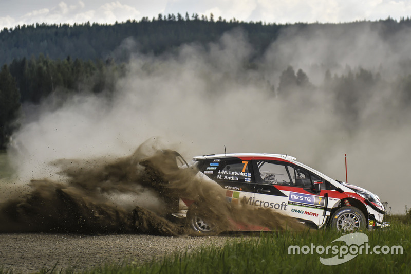 Jari-Matti Latvala, Miikka Anttila, Toyota Yaris WRC, Toyota Gazoo Racing