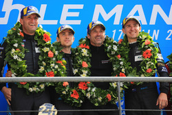 Podium LMGTE Am : winners Christian Ried, Julien Andlauer, Matt Campbell, Proton Competition, Patrick Dempsey, Dempsey Proton Competition