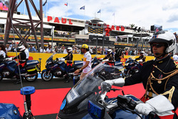 Carlos Sainz Jr., Renault Sport F1 Team on the drivers parade