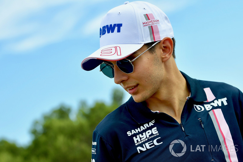 Esteban Ocon, Force India F1