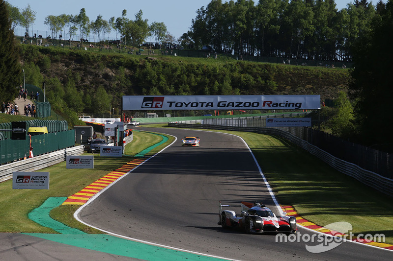 #8 Toyota Gazoo Racing Toyota TS050: Sébastien Buemi, Kazuki Nakajima, Fernando Alonso