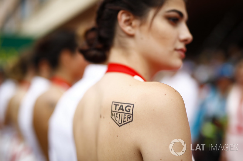 Tag Heuer promotional girls and models