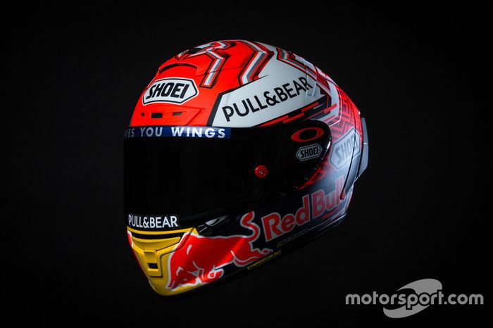 Marc Marquez, Repsol Honda Team nuevo diseño de casco 2018