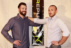 Stefano Comini et son nouveau manager, Stefano Fecchio