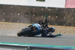 Sturz: Franco Morbidelli, Estrella Galicia 0,0 Marc VDS