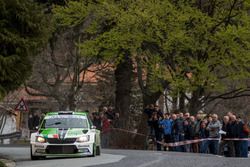 Umberto Scandola, Guido D'Amore, Skoda Fabia R5, Daytona Race