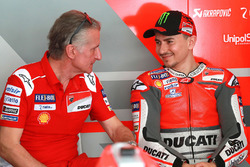 Paolo Ciabatti, Jorge Lorenzo, Ducati Team