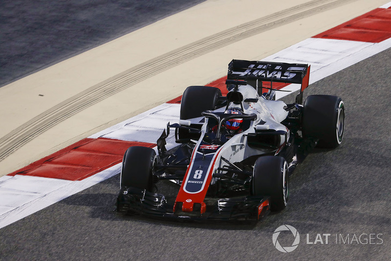 Romain Grosjean, Haas F1 Team VF-18 Ferrari