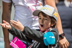 Young Fernando Alonso, McLaren fan