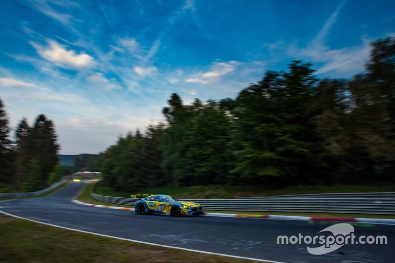 Йелмен Бурман, Томас Ягер, Ян Сейффарт, Лука Штольц, Mercedes-AMG Team Black Falcon, Mercedes-AMG GT3 (№5)