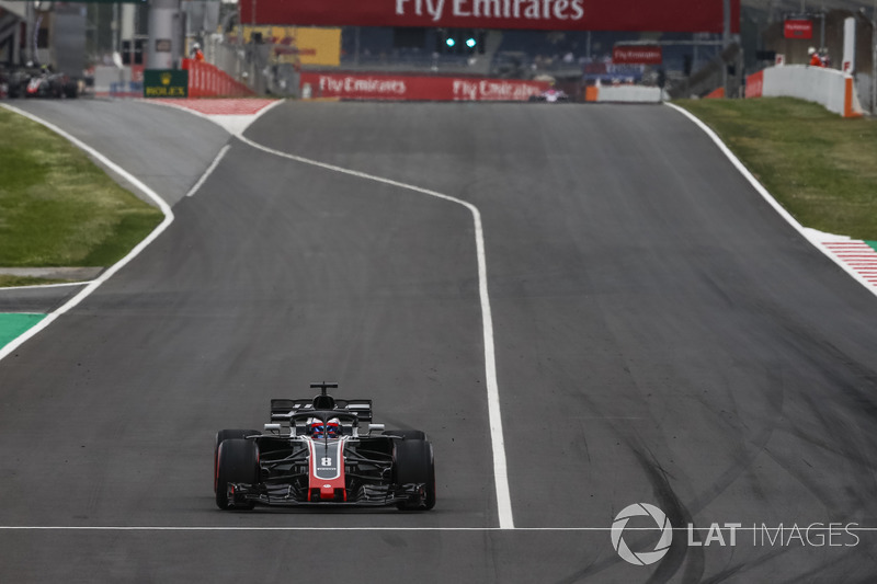 10. Romain Grosjean, Haas F1 Team VF-18