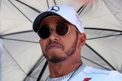 Lewis Hamilton, Mercedes AMG F1 pilotlar geçit töreninde