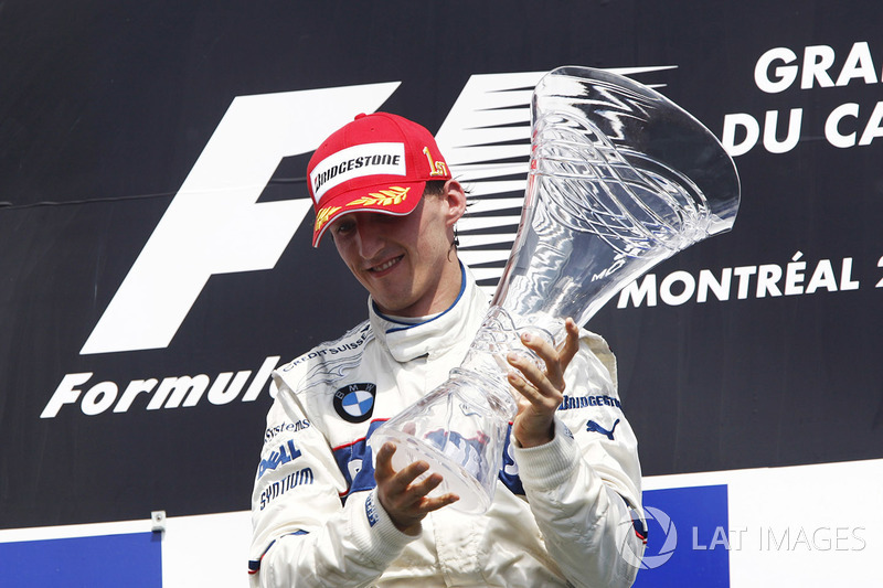 А Кубица был счастлив. После Гран При Канады гонщик BMW Sauber возглавил общий зачет Формулы 1