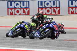 Maverick Viñales, Yamaha Factory Racing, Valentino Rossi, Yamaha Factory Racing, Johann Zarco, Monster Yamaha Tech 3