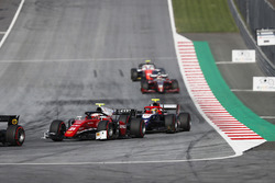 Antonio Fuoco, Charouz Racing System. Followed by Santino Ferrucci, Trident