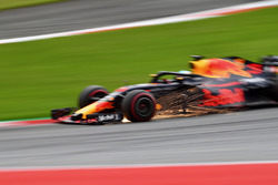 Daniel Ricciardo, Red Bull Racing RB14 sparks