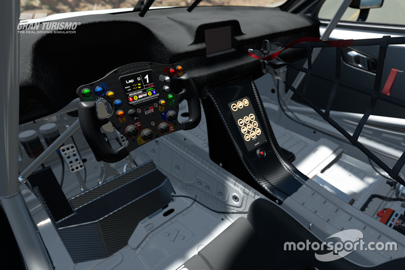 Interior del Toyota GR Supra Concept