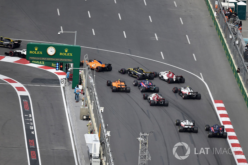 The start of the race