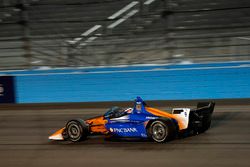 Scott Dixon, Chip Ganassi Racing Honda testing the new aeroscreen