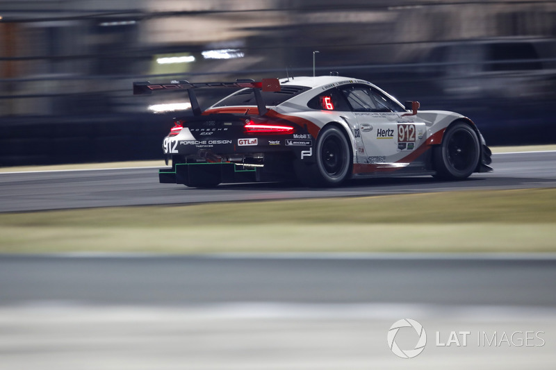 #912 Porsche Team North America Porsche 911 RSR: Laurens Vanthoor, Earl Bamber, Gianmaria Bruni