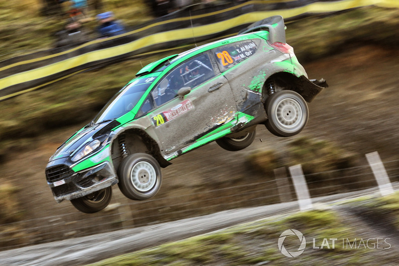 Yazeed Al Rajhi, Michael Orr, Yazeed Racing Ford Fiesta RS WRC