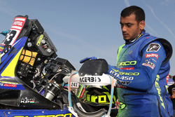 #53 Sherco TVS Racing Sherco: Aravind KP