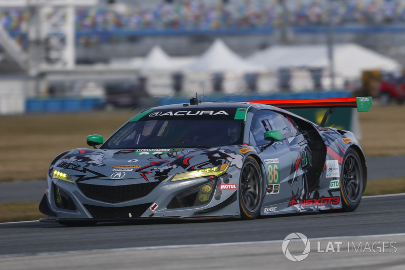 #86 Michael Shank Racing Acura NSX, GTD: Katherine Legge, Alvaro Parente, Trent Hindman, A.J. Allmendinger