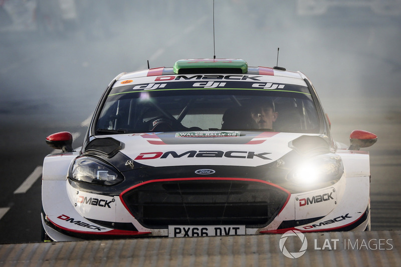 Winners Elfyn Evans, Daniel Barritt, Ford Fiesta WRC, M-Sport