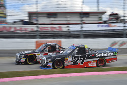 Harrison Burton, Kyle Busch Motorsports Toyota, Ben Rhodes, ThorSport Racing Toyota