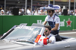 Lance Stroll, Williams on the drivers parade