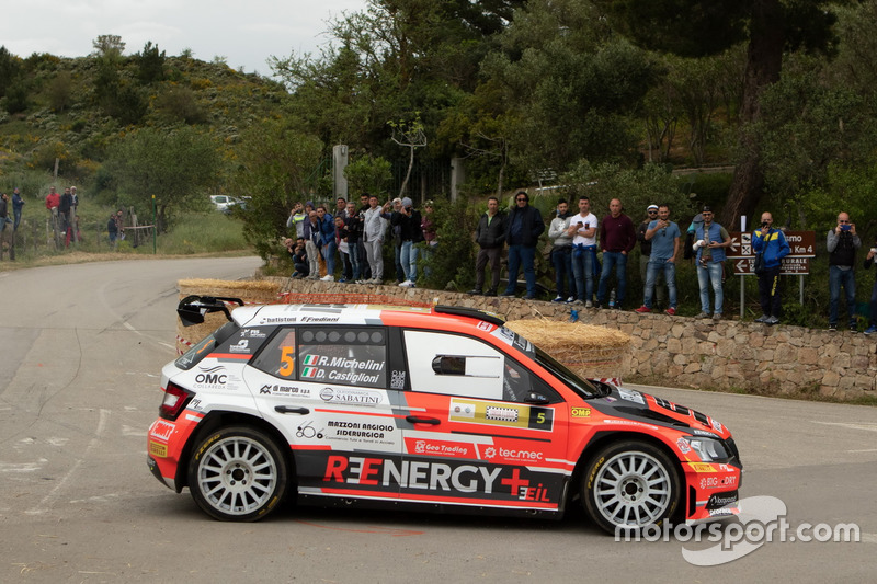 Rudy Michelini, David Castiglioni, Skoda Fabia R5